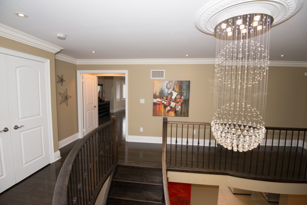 upstair hallway after