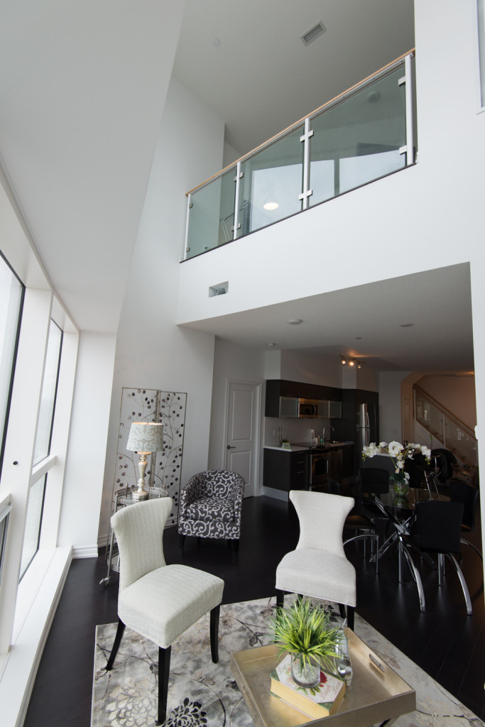 Two Storey High Living Room